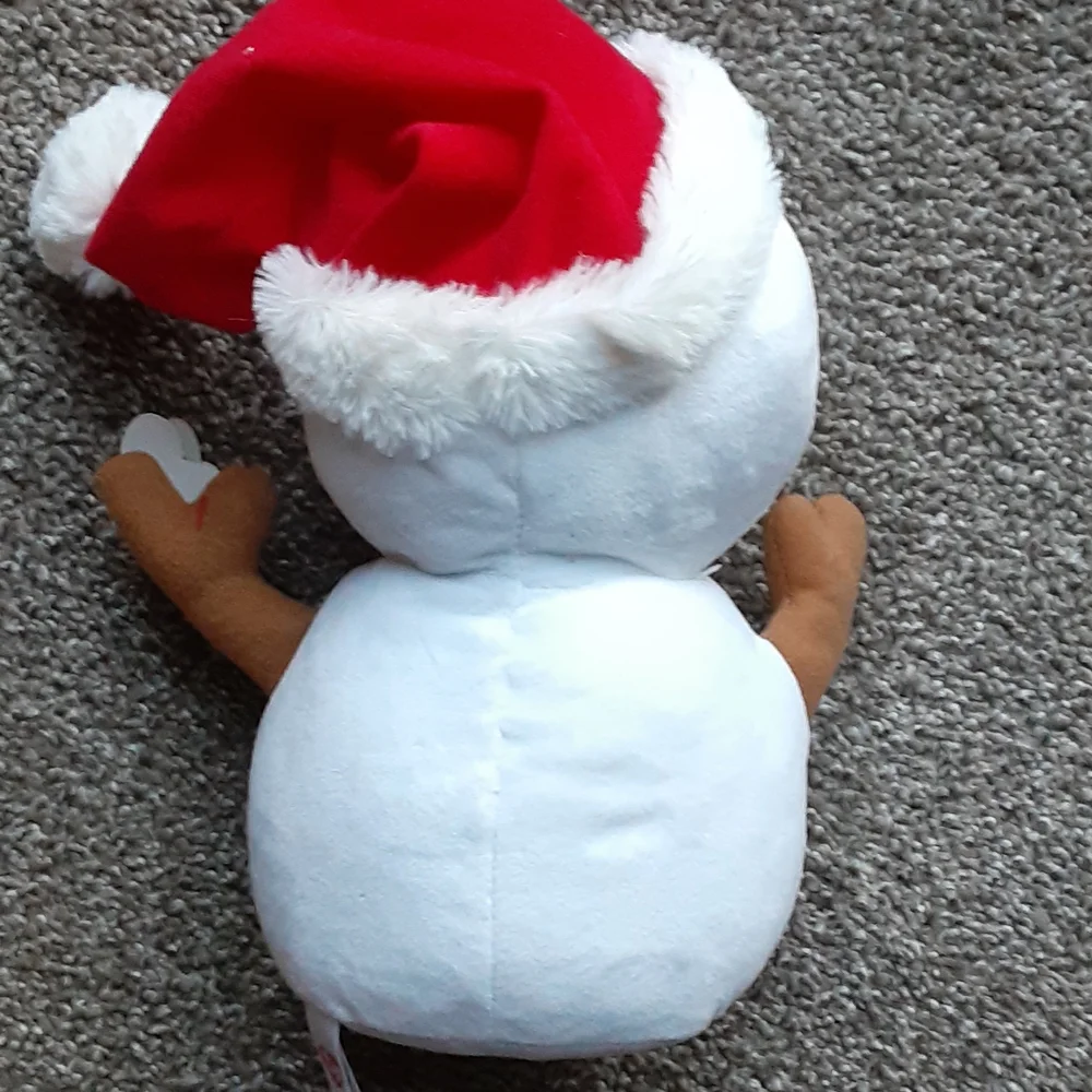 Christmas Snowmen Beanie Boos Plush